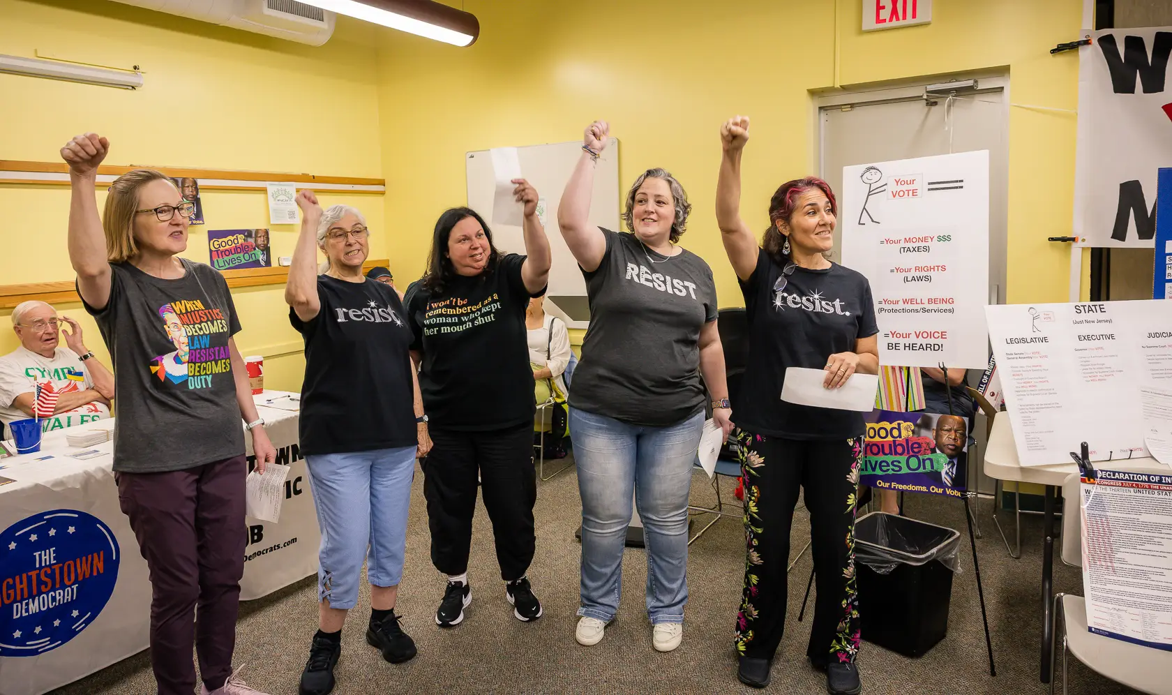 Good Trouble Lives On Hightstown - Singing Resistance